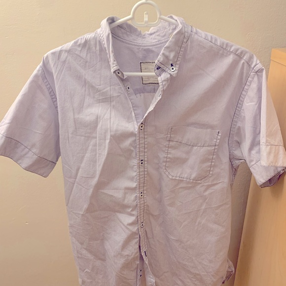 Billy Reid Short Sleeve Button Up Shirt - Picture 1 of 4